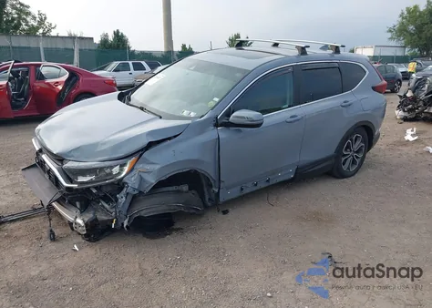 2022 Honda Cr-V Awd Ex из США, поврежденный, VIN 2HKRW2H5XNH602853